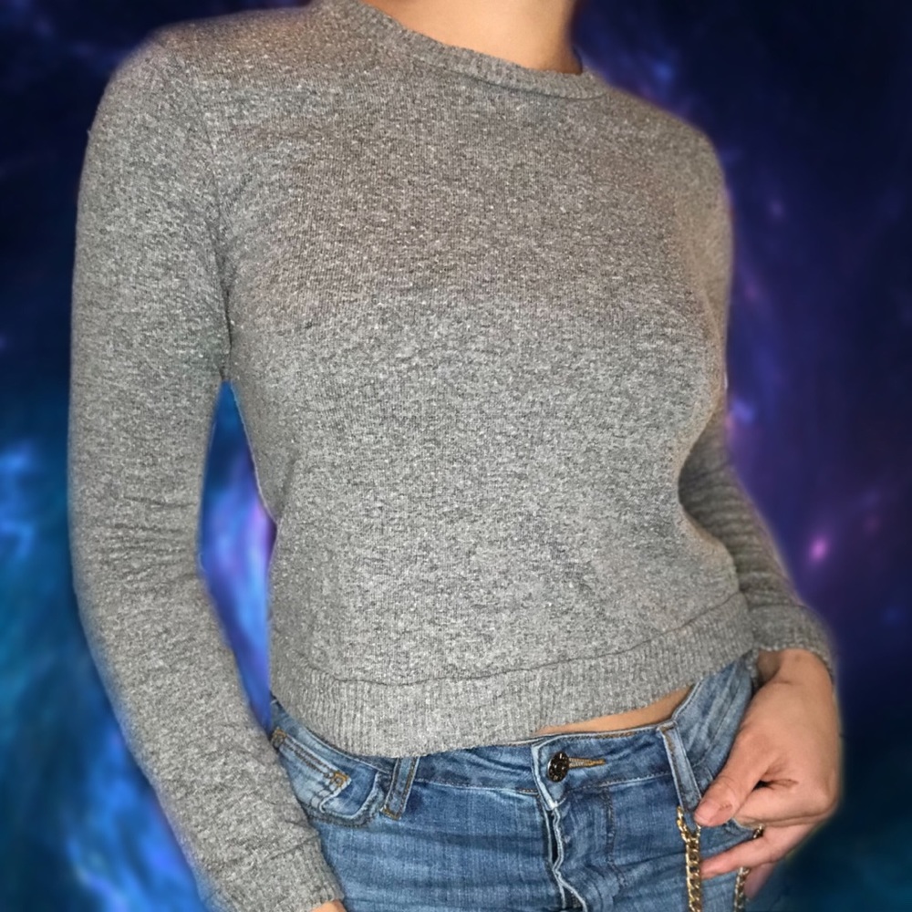 BRANDY MELVILLE Gray Sweater